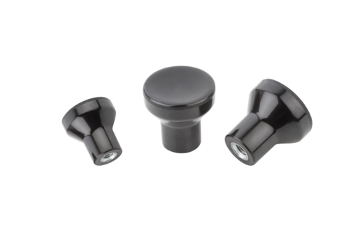 Bouton champignon avec taraudage