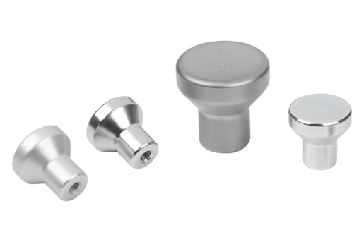 Bouton champignon avec taraudage