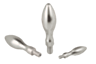 Poignée fixe DIN 39, Forme E, en Inox