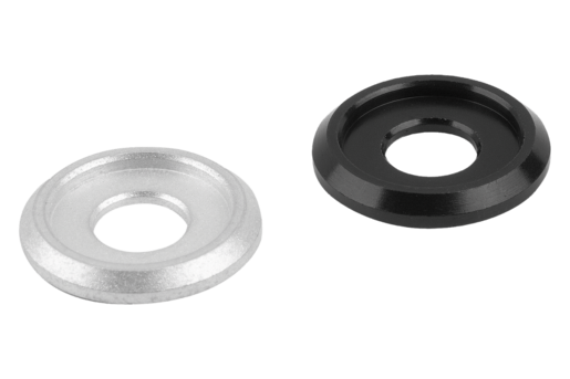 Rondelles d'extrémité en aluminium