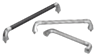 Tubular handles, stainless steel with investment cast grip legs