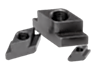 Nuts for T-slots rhombic form