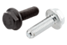 Hexagon head bolts with serrated flange