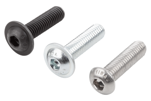 Button head screws, EN ISO 7380