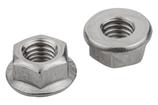 Hexagon nuts with flange DIN 6923 / EN 1661 enhanced