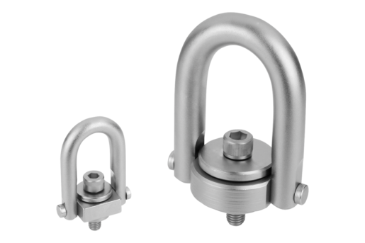 Hoist rings with Envirolox® coating