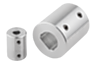 Shaft collars wide, for flat-milled shafts