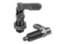 M12 × 8 B Baosity Doigt Dindexage Type à Levier Avec écrou De Blocage Filetage Fin M12 