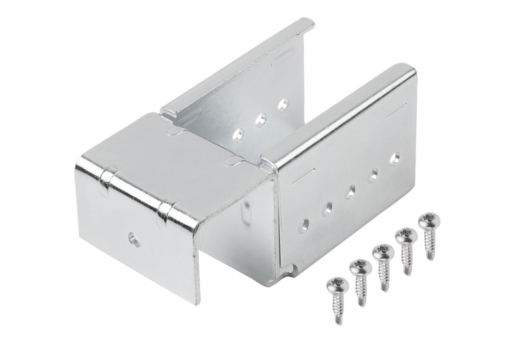 Supports d'accrochage en acier pour rails à rouleaux, forme A, sans butée