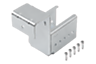 Supports d'accrochage en acier pour rails à rouleaux, forme B, avec butée