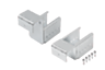 Supports d'accrochage en acier pour rails à rouleaux