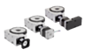 Positioning stages rotary with coaxial electric drive