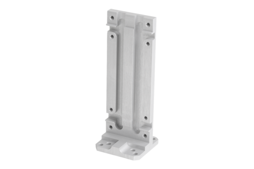 Plaque de montage verticale longue