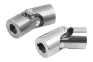 Joints de cardan en inox simples avec palier lisse similaire à DIN 808