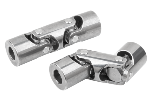Joints de cardan en inox doubles avec palier lisse similaire à DIN 808