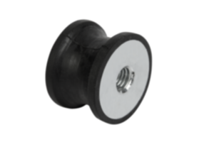 Rubber buffers type CT tapered