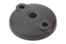 Embase pour pied réglable, plastique, Forme D