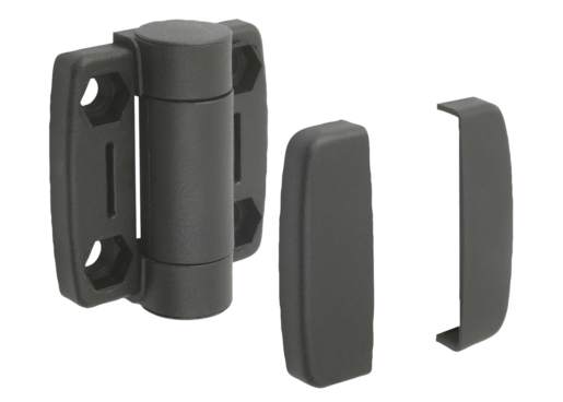 Hinges plastic, with adjustable friction