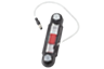 Oil level gauges with electronic oil level monitoring