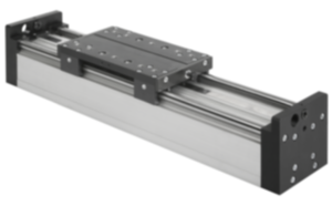 Module portique pneumatique à guidage cylindrique