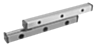 Guide rails for cross rollers