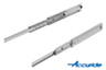 Glissières télescopiques en acier pour montage latéral, super extension, portance jusqu'à 160 kg