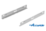 Équerres de montage en acier pour glissières télescopiques