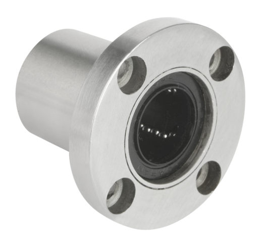 Linear ball bearingswith round flange