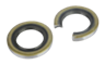 End seals double-lip sealing rings