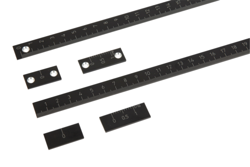 Règle en aluminiumautoadhésive ou avec perçages