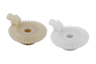 Engrenages coniques en plastique, rapport 1:4 traités par pulvérisation, denture droite, angle de pression 20°
