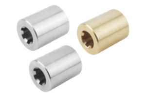 Moyeux cannelés ronds similaires à DIN ISO 14