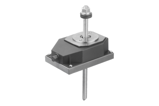 Levelling wedges with adhesive anchor