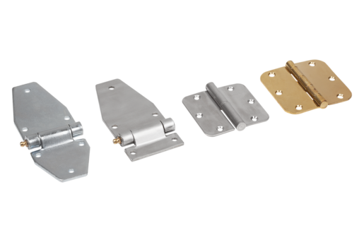Charnière de fixation en acier ou en inox