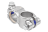 Linear actuator connector clamps, stainless steel cross