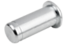10 x Gabelkopf Gabelgelenk 6x12 DIN71752 Sicherungsbolzen / ES-Bolzen M6 