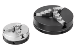 Precision three-jaw chuck manual operation