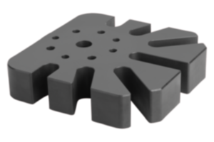 Platine rehausse universelle pour module de base 5 axes UNILOCK à pas de 138 mm