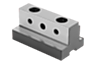 Mors épaulé pour étau auto-centrant, largeur de mors 65 mm