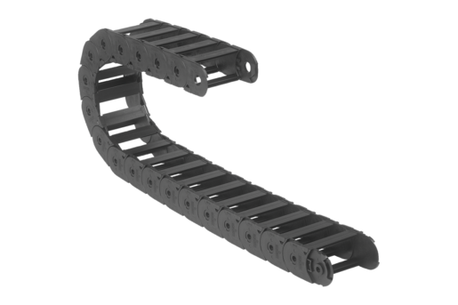 Energy chains, plastic inner height 35 mm, openable along inner radius