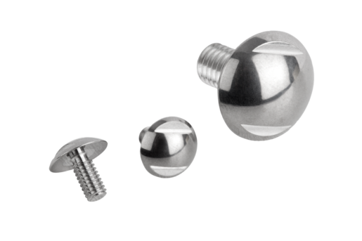 Ball head screw in Hygienic DESIGN