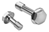 Hexagon head bolts with narrow shaft in Hygienic DESIGN