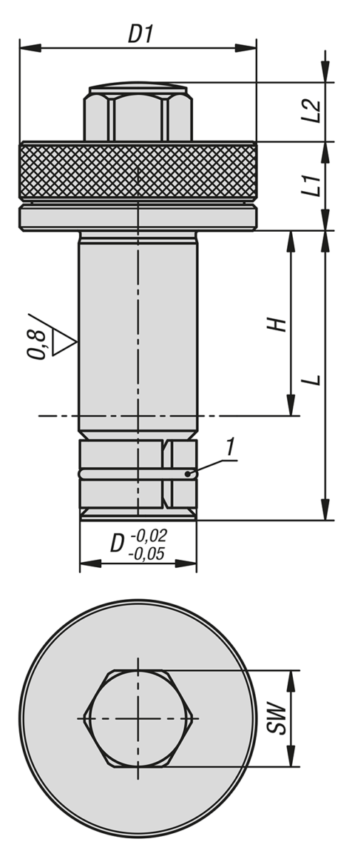Cilindros de posicionamiento con sistema de sujeción de bordes