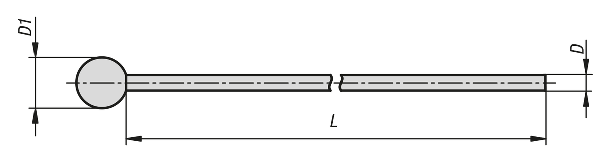 Câbles métalliques avec embout