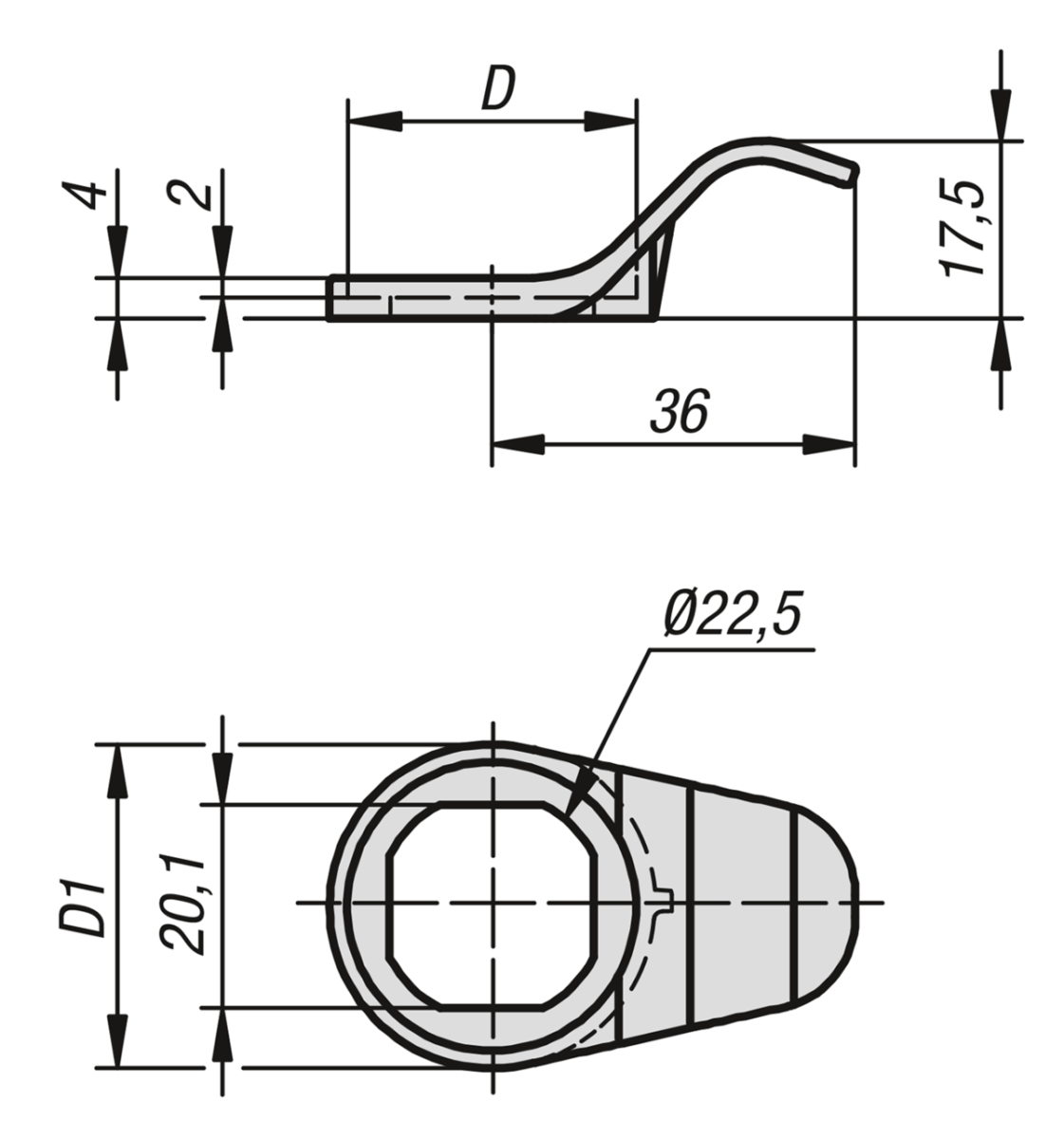 Maniglie di apertura