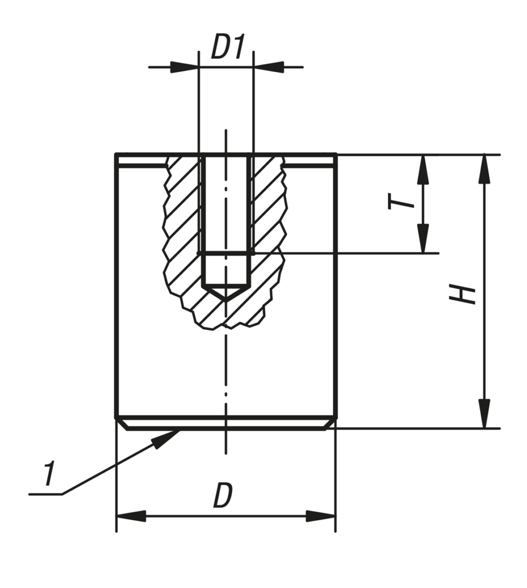 Aimant cylindrique