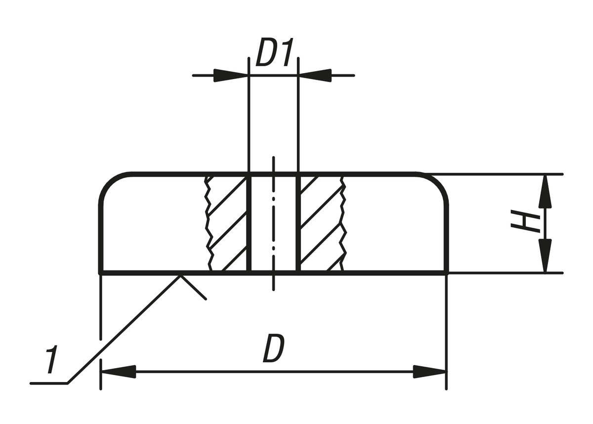 Aimant plat