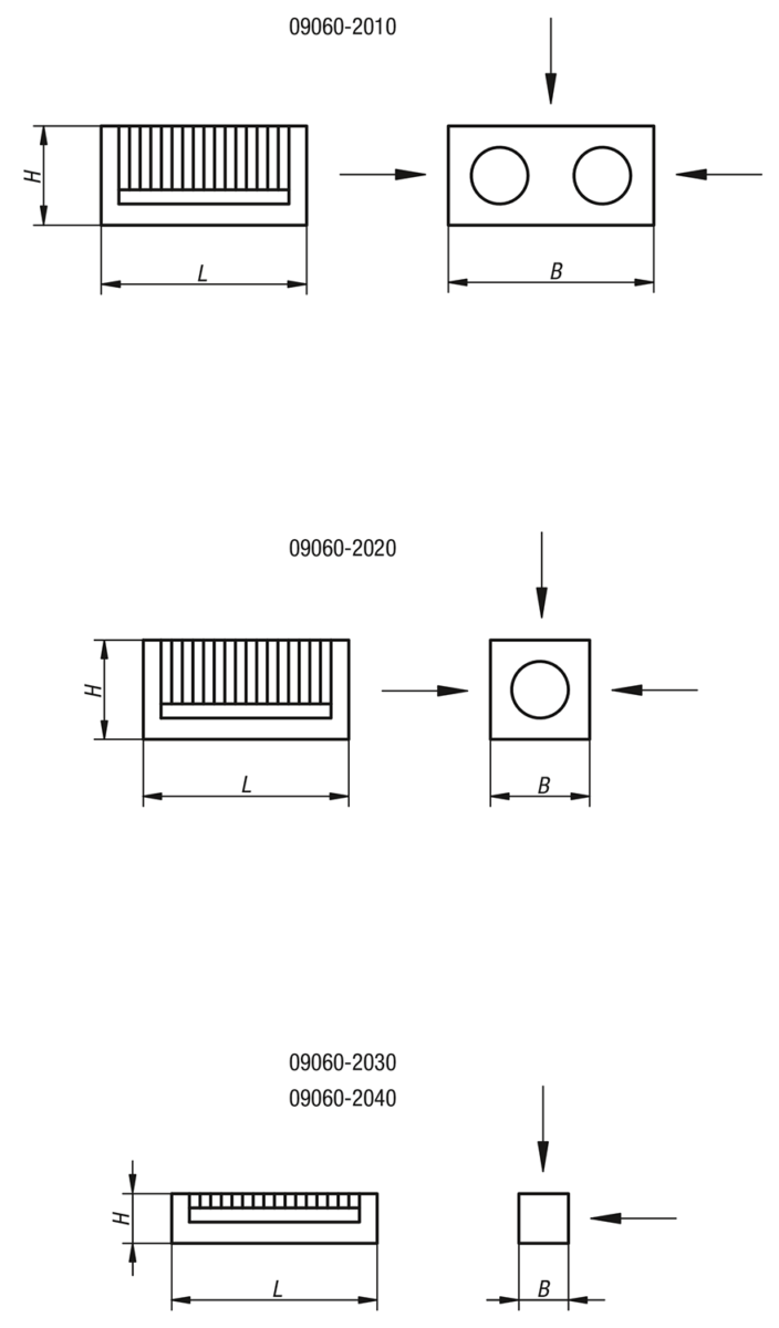 Permanent workholding magnets with fine pole division