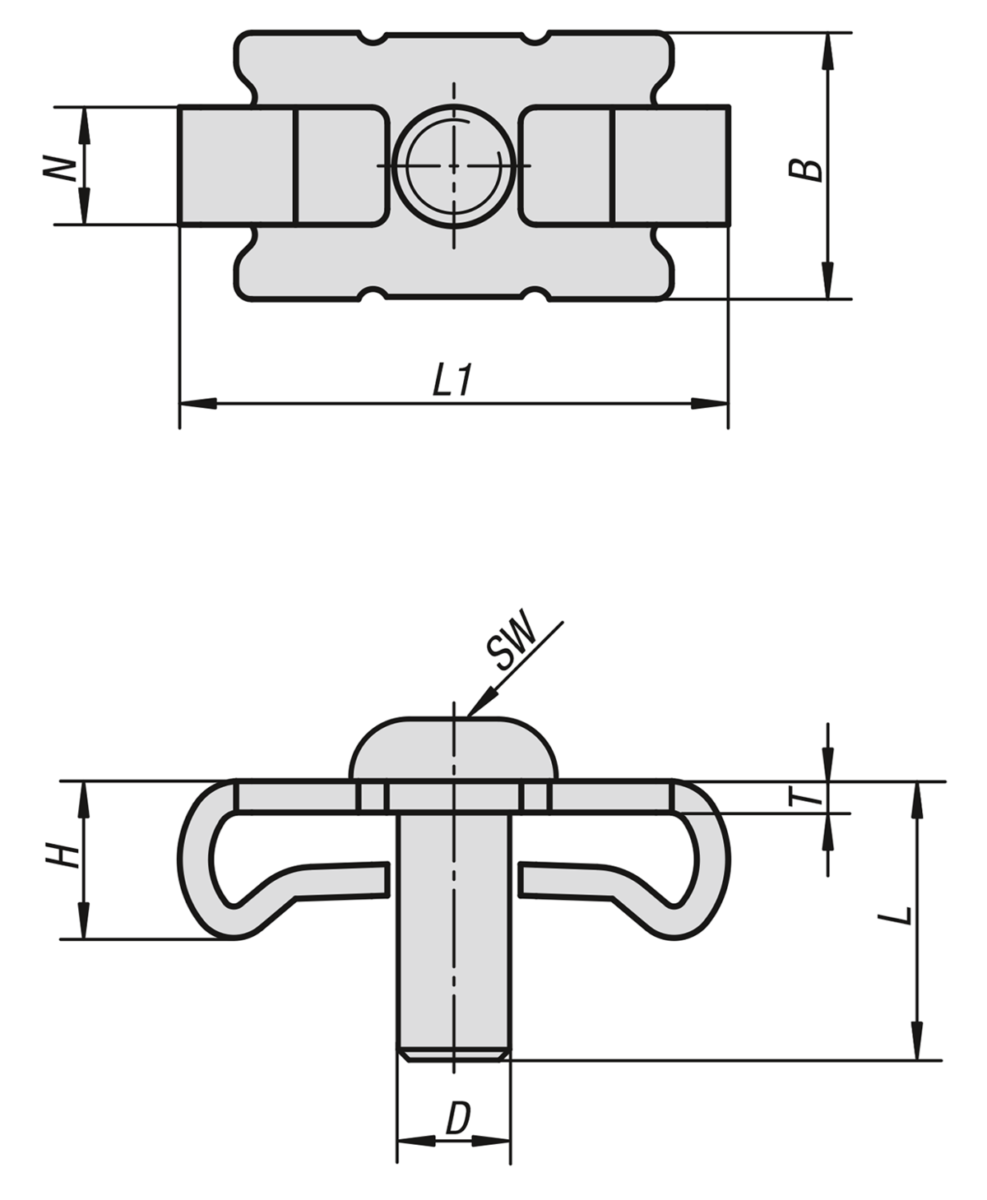 Fixation standard type I