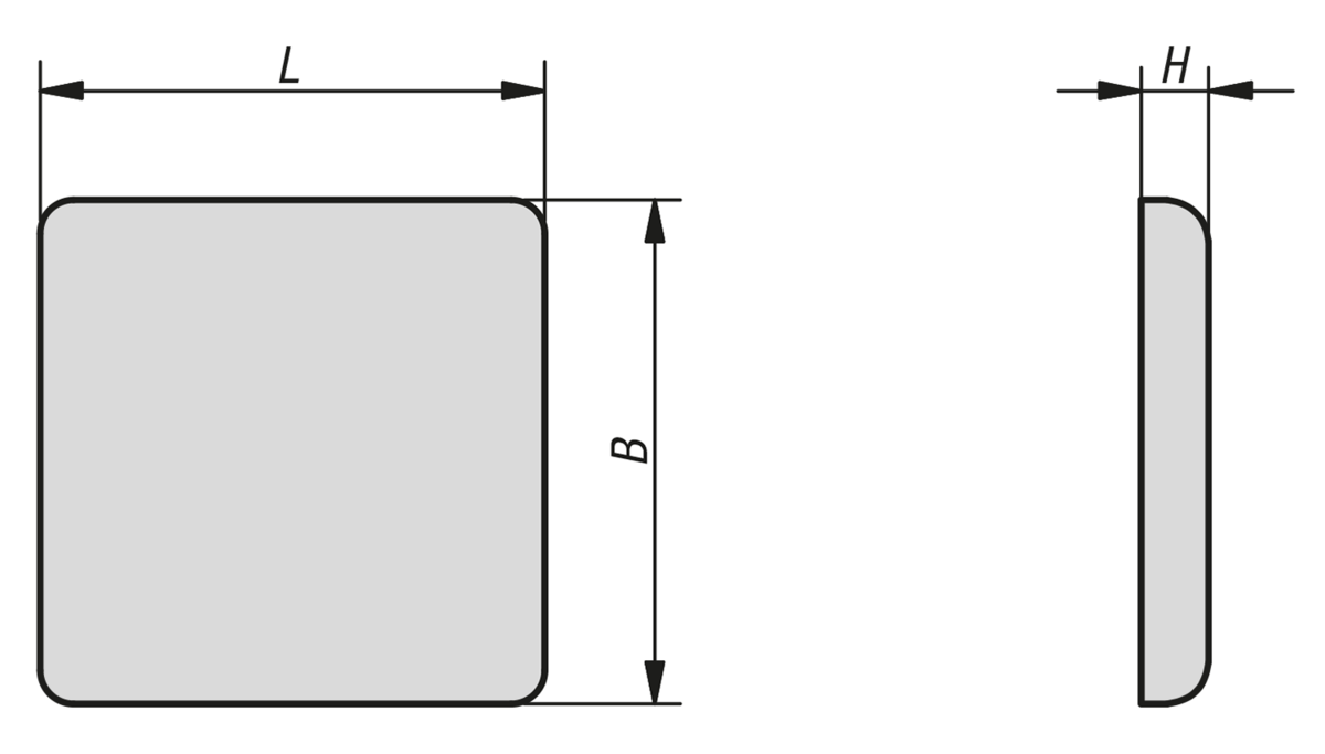 Cache de recouvrement type B et type I